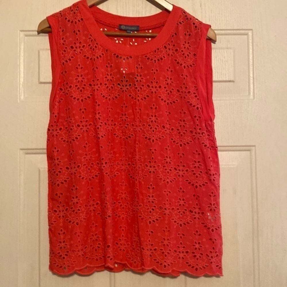 Democracy sleeveless top‎